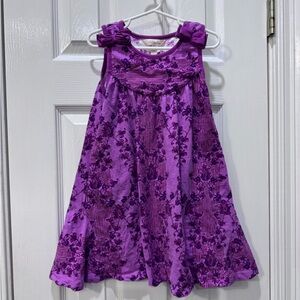 Matilda Jane Purple and White Palm Print Tee